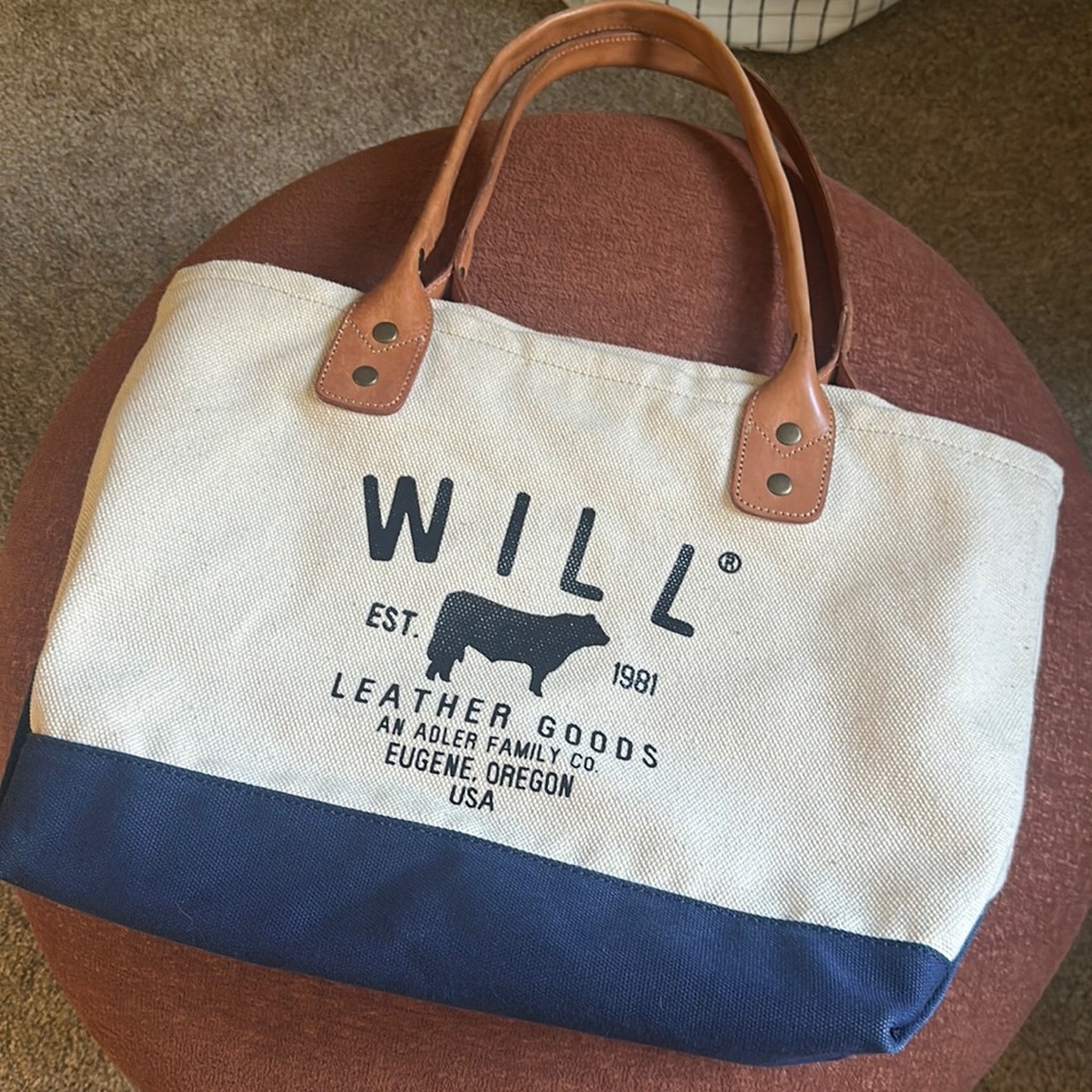 Will leather good Oregon tote small size